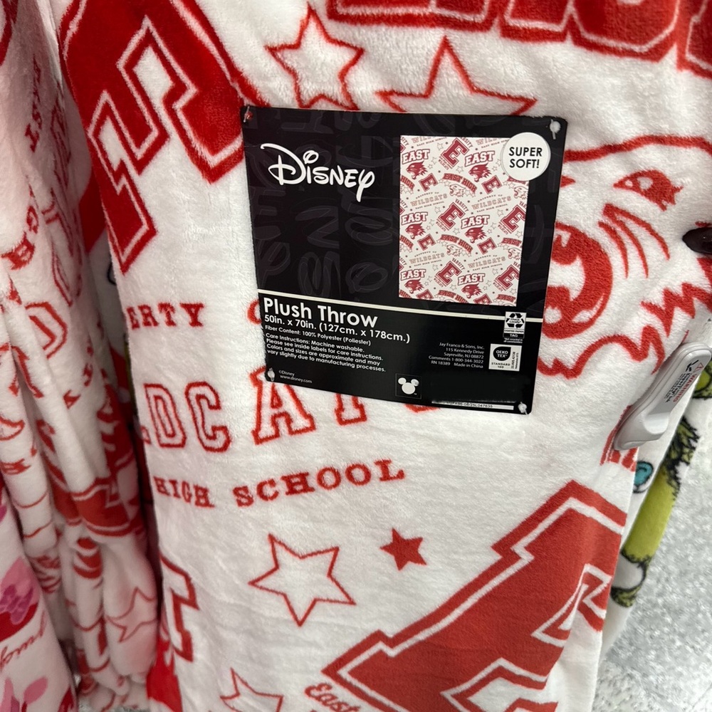Disney High School Musical Plush Throw